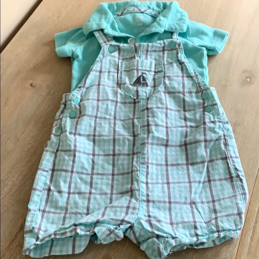 Overalls with polo